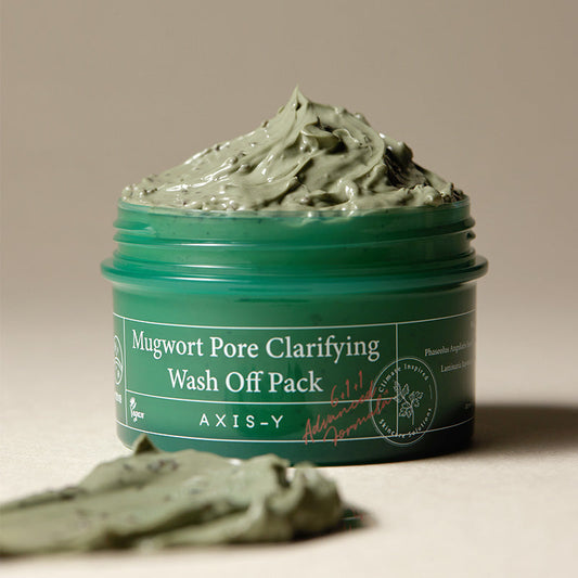 AXIS-Y Mugwort Pore Clarifying Wash Off Pack – Masque à rincer armoise et argiles 100 ml