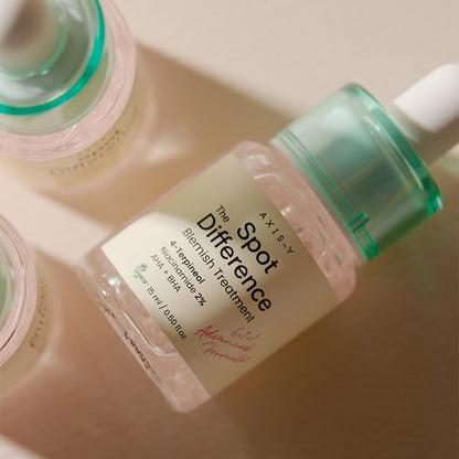 AXIS-Y Spot the Difference Blemish Treatment – Soin ciblé niacinamide et céramides 15 ml