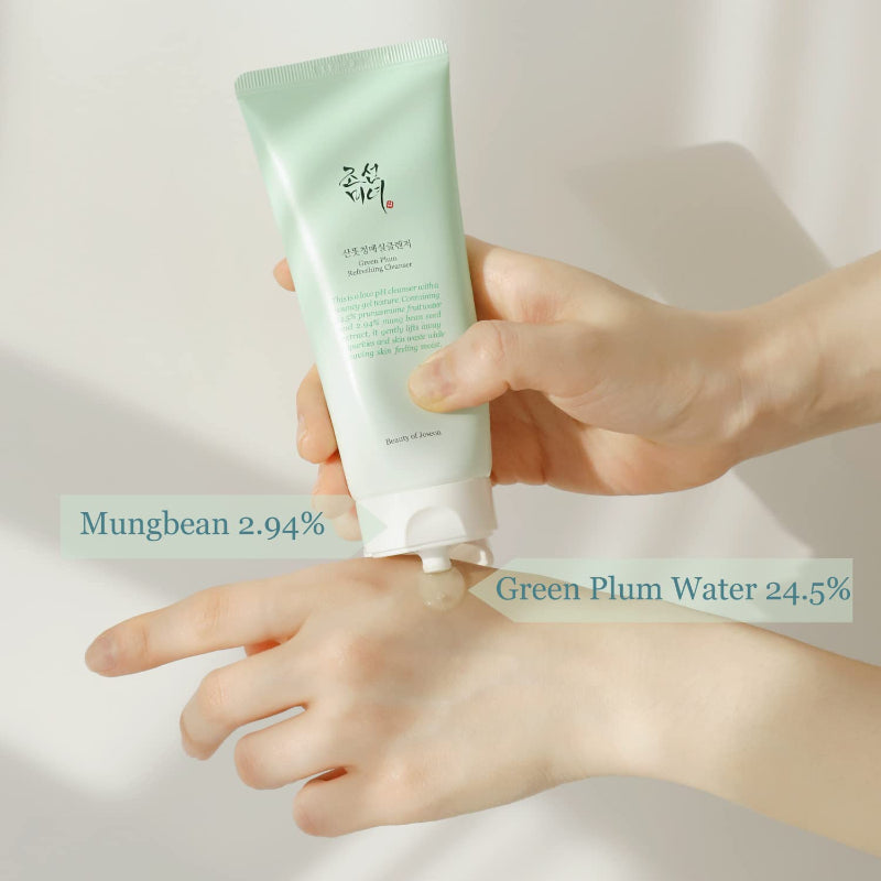 Beauty of Joseon Green Plum Refreshing Cleanser – Limpiador facial ciruela verde 100 ml