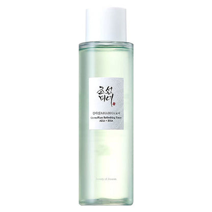 Beauty of Joseon Green plum refreshing toner : AHA + BHA – Lotion exfoliante AHA et BHA 150 ml