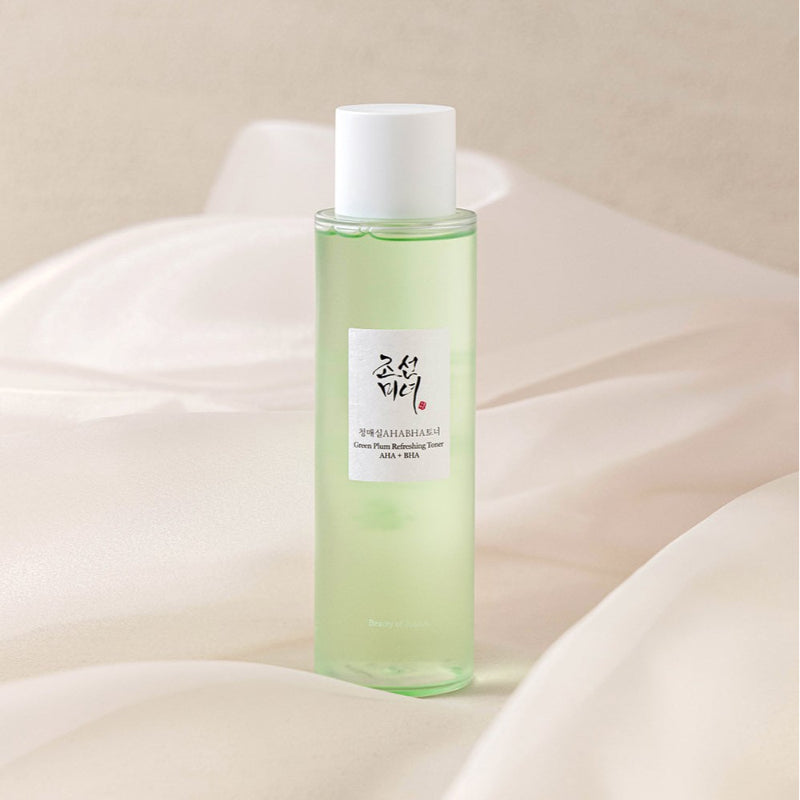 Beauty of Joseon Green plum refreshing toner : AHA + BHA – Lotion exfoliante AHA et BHA 150 ml
