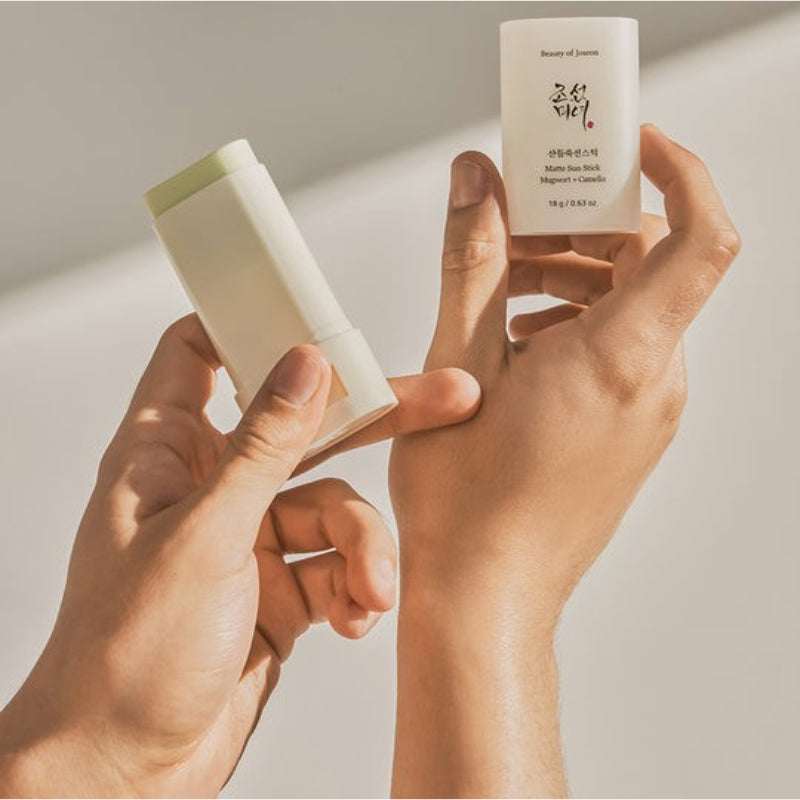 Beauty of Joseon Matte Sun Stick Mugwort + Camelia SPF50+ – Protector solar barra mate SPF 50+ 18 g