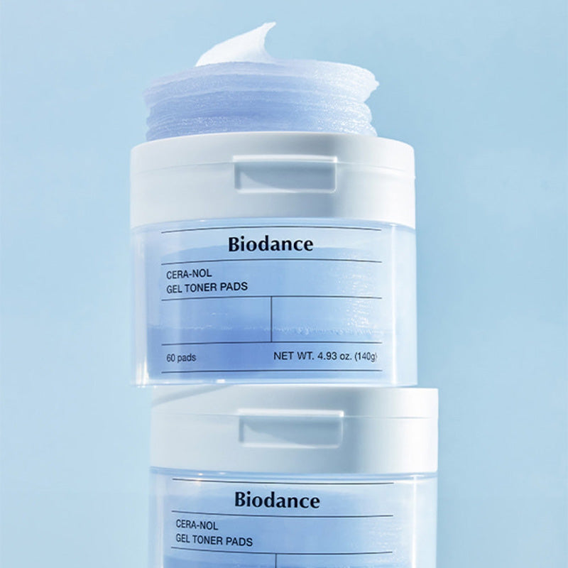 BIODANCE Cera-nol Gel Toner Pads – Cera-nol hydrating ceramide pads 140g / 60 Pads