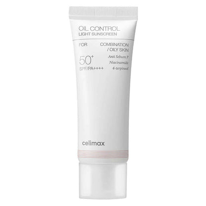 Celimax Oil Control Light Sunscreen – Protector solar ligero SPF50+ PA++++ 40 ml