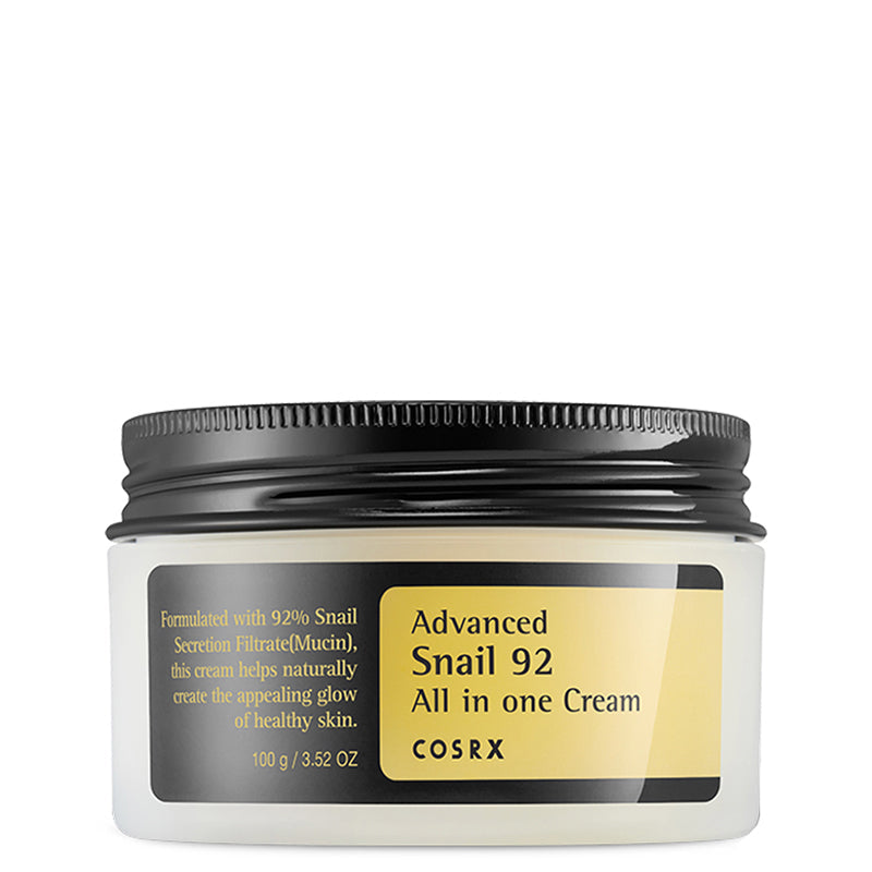 COSRX Advanced Snail 92 All In One Cream – Crème Snail 92 à la mucine 100 g