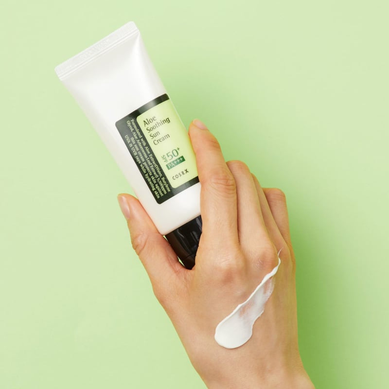 COSRX Aloe Soothing Sun Cream SPF50+ PA+++ – Aloe SPF50+ PA+++ sunscreen 50 ml