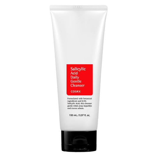 COSRX Salicylic Acid Daily Gentle Cleanser – Nettoyant à l’acide salicylique 150 ml