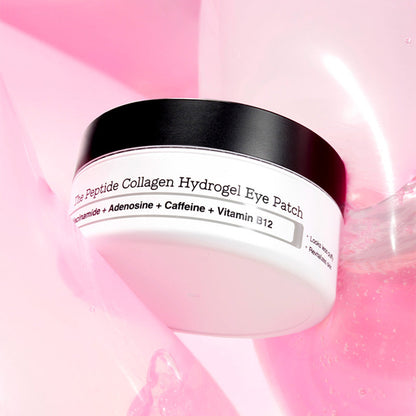 COSRX The Peptide Collagen Hydrogel Eye Patch – Patches yeux peptides et collagène 85 g (60 patches / 30 paires)
