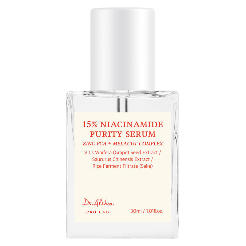 Dr. Althea 15% Niacinamide Purity Serum – Sérum niacinamida y Zinc PCA 30 ml