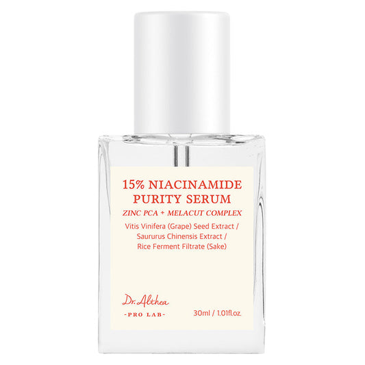 Dr. Althea 15% Niacinamide Purity Serum – Sérum niacinamide et Zinc PCA 30 ml
