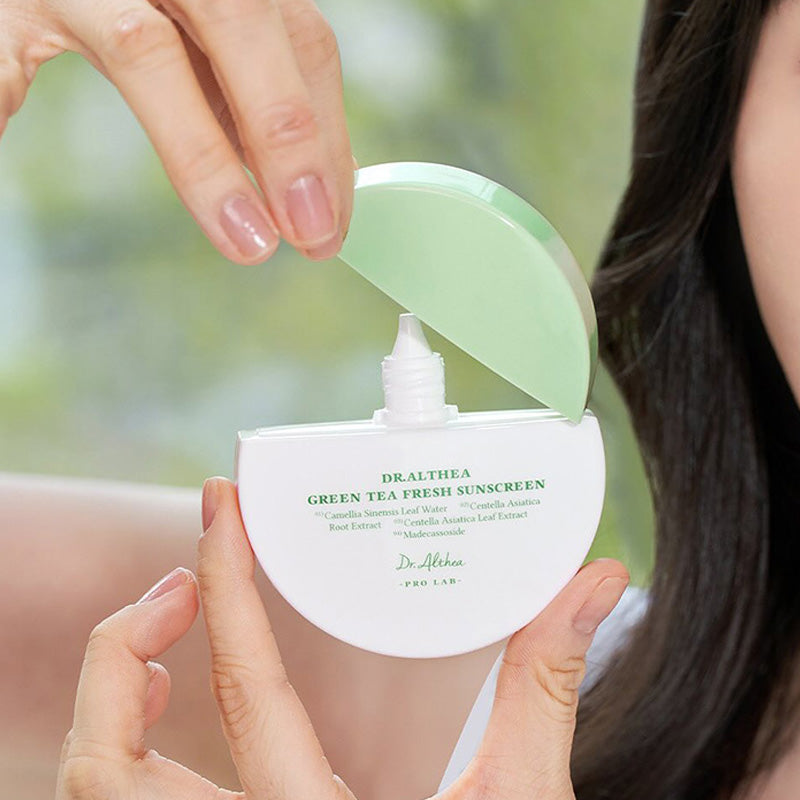 Dr. Althea Green Tea Fresh Sunscreen – Soin solaire au thé vert 50 ml