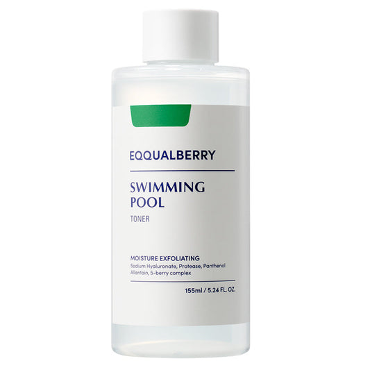 EQQUALBERRY Swimming Pool Daily Facial Toner – Lotion hydratante Swimming Pool 155 ml