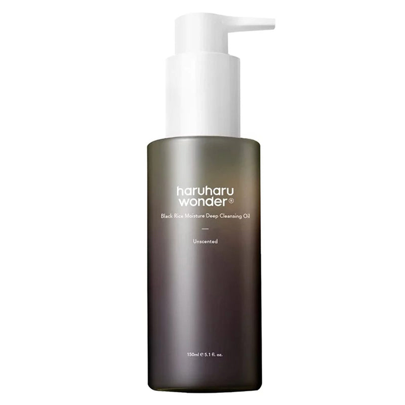 Haruharu Wonder Black Rice Moisture Deep Cleansing Oil – Aceite limpiador Black Rice 150 ml