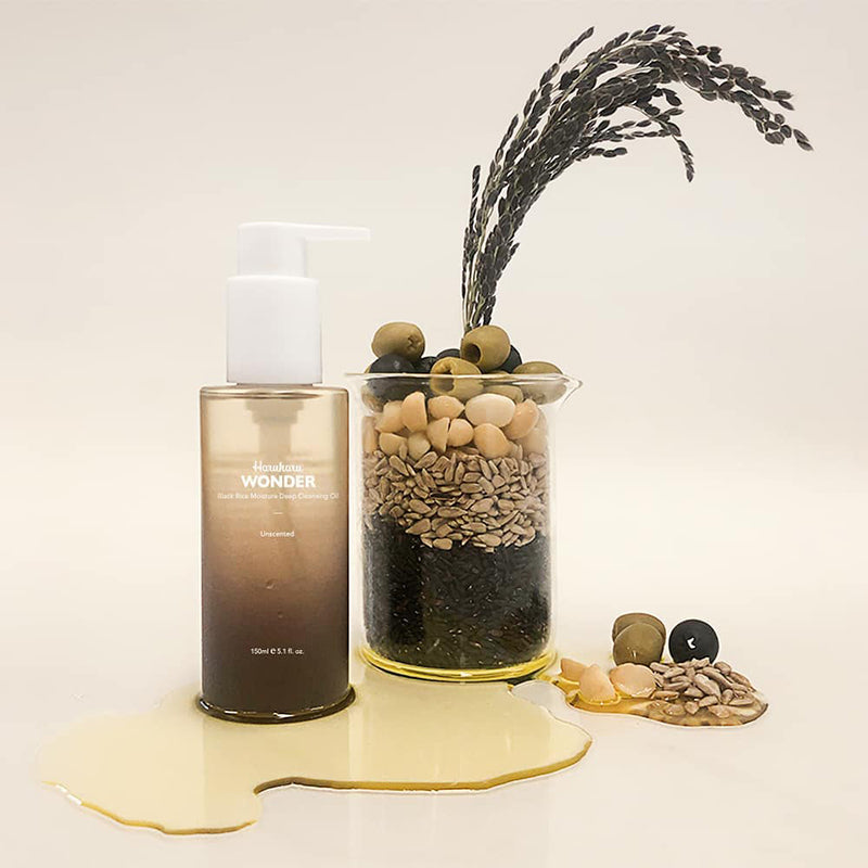 Haruharu Wonder Black Rice Moisture Deep Cleansing Oil – Aceite limpiador Black Rice 150 ml