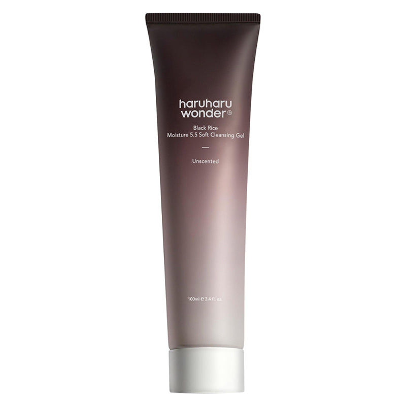 Haruharu Wonder Black Rice Moisture 5.5 Soft Cleansing Gel – Gel limpiador Black Rice 100 ml
