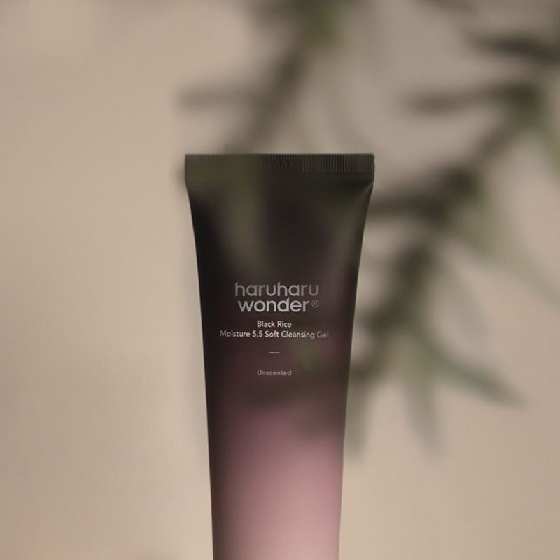 Haruharu Wonder Black Rice Moisture 5.5 Soft Cleansing Gel – Gel limpiador Black Rice 100 ml