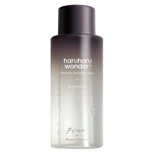 Haruharu Wonder Black Rice Hyaluronic Toner For Sensitive Skin – Lotion Black Rice sans alcool ni parfum 150ml