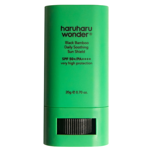 Haruharu Wonder Black Bamboo Daily Soothing Sun Shield – Stick solaire Black Bamboo SPF50+ PA++++ 20 g