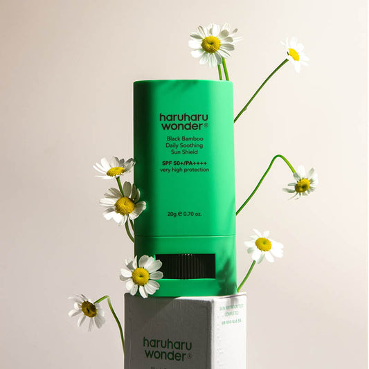 Haruharu Wonder Black Bamboo Daily Soothing Sun Shield – Stick solaire Black Bamboo SPF50+ PA++++ 20 g