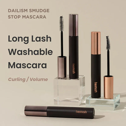 Heimish Dailism Smudge Stop Mascara Curling Black – Máscara de pestañas negra Curling 9 g