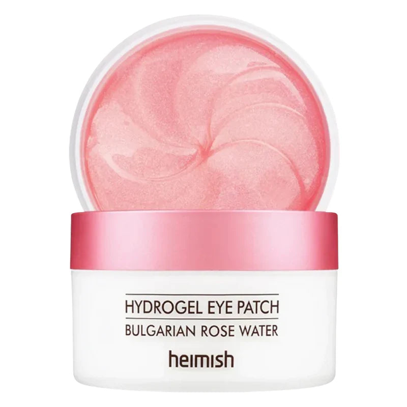 Heimish Bulgarian Rose Water Hydrogel Eye Patch – Patches yeux hydrogel à la rose 60 patches (30 paires)
