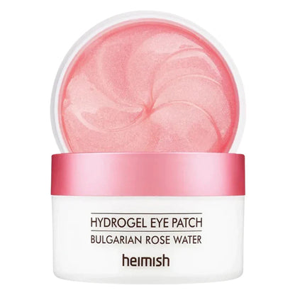 Heimish Bulgarian Rose Water Hydrogel Eye Patch – Patches yeux hydrogel à la rose 60 patches (30 paires)