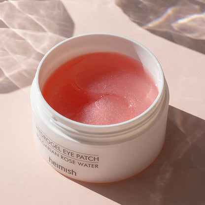 Heimish Bulgarian Rose Water Hydrogel Eye Patch – Patches yeux hydrogel à la rose 60 patches (30 paires)