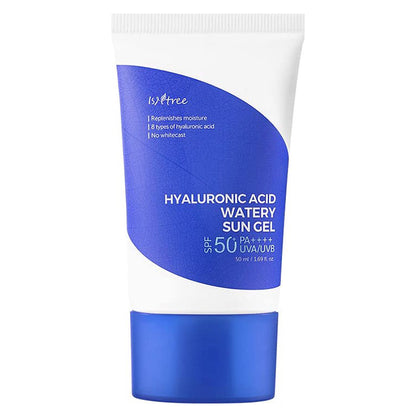 Isntree Hyaluronic Acid Watery Sun Gel – Gel solar hidratante SPF50+ PA++++ 50 ml