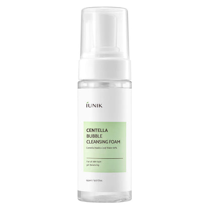 iUNIK Centella Bubble Cleansing Foam – Mousse nettoyante Centella Bubble 150 ml