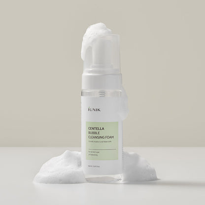 iUNIK Centella Bubble Cleansing Foam – Mousse nettoyante Centella Bubble 150 ml