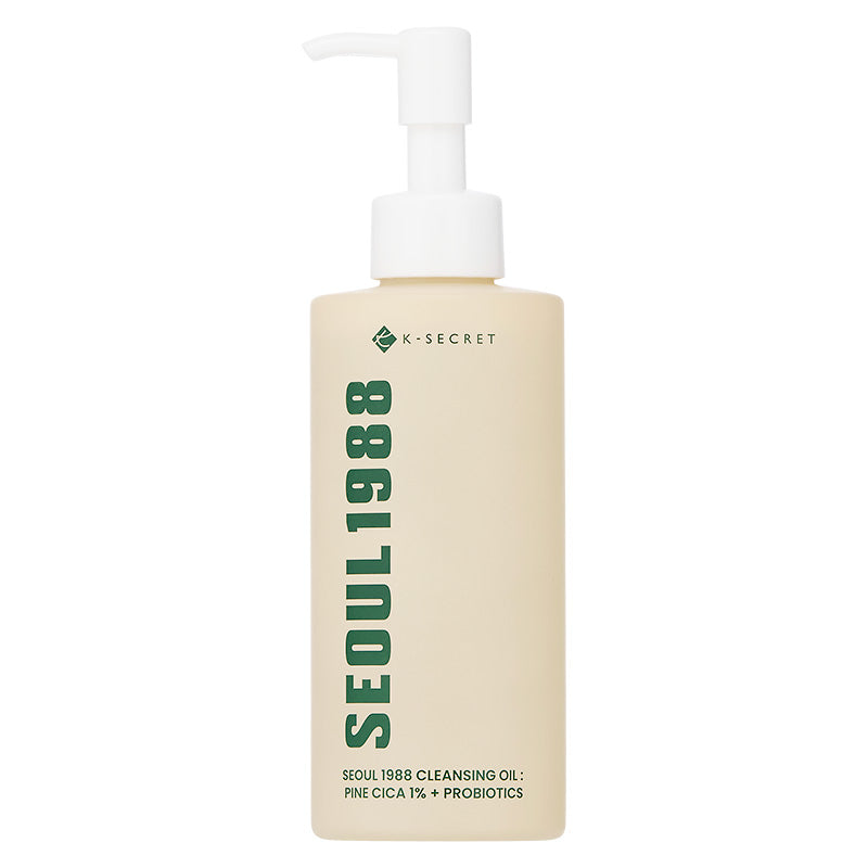 KSECRET SEOUL 1988 Cleansing Oil : Pine Cica 1% + Probiotics – Aceite limpiador Pine Cica 200 ml