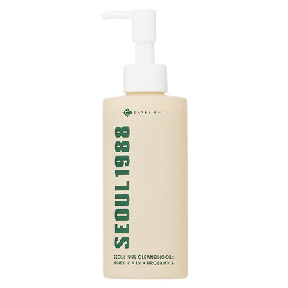 KSECRET SEOUL 1988 Cleansing Oil : Pine Cica 1% + Probiotics – Aceite limpiador Pine Cica 200 ml