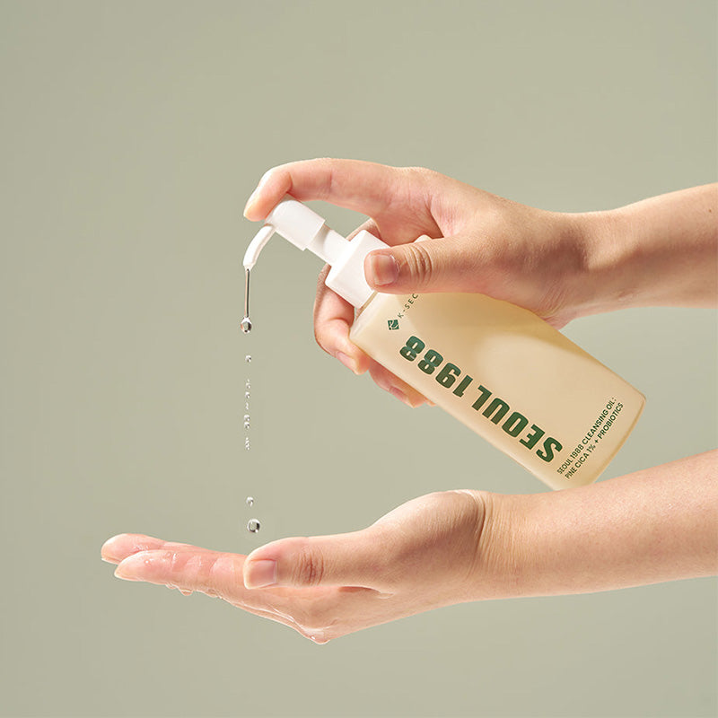 KSECRET SEOUL 1988 Cleansing Oil : Pine Cica 1% + Probiotics – Aceite limpiador Pine Cica 200 ml