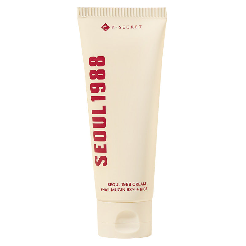 KSECRET SEOUL 1988 Cream : Snail Mucin 93% + Rice – Snail mucin and rice moisturising cream 100 ml
