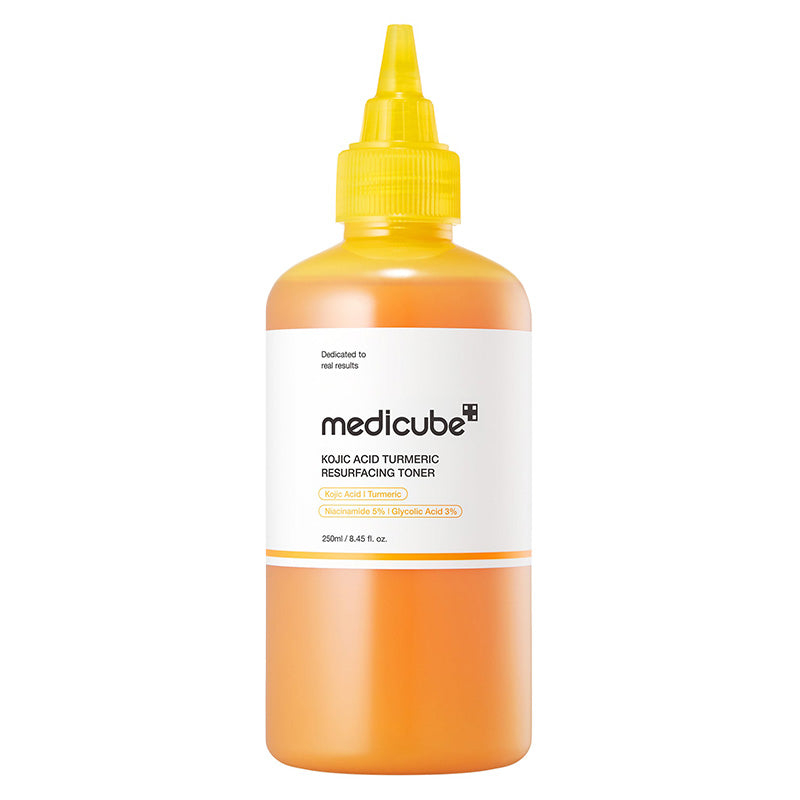 Medicube Kojic Acid Turmeric Resurfacing Toner 250 ml — flacon