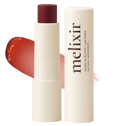 Melixir Vegan Lip Butter – Baume lèvres teinté #06 Lust Red 3,9 g