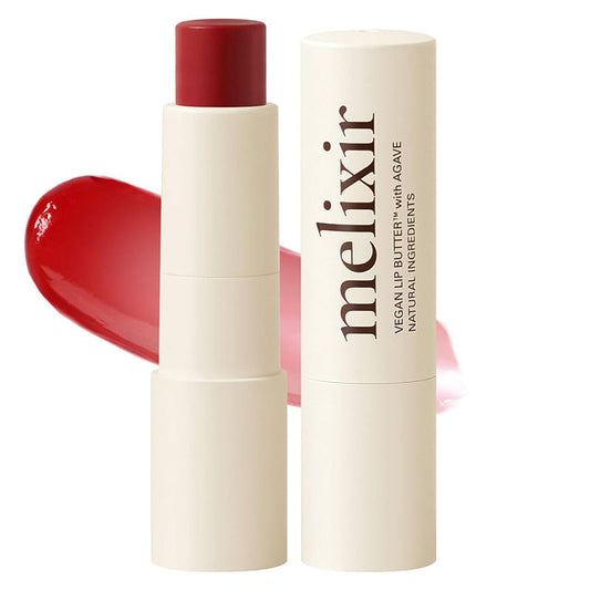 Melixir Vegan Lip Butter – Baume lèvres teinté #03 Red Velvet 3,9 g