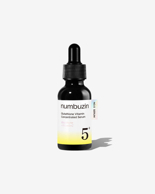Numbuzin No.5+ Glutathione Vitamin Concentrated Serum – Sérum éclat glutathion 30 ml