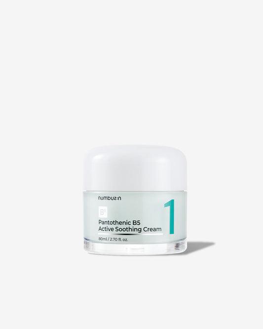 Numbuzin No.1 Pantothenic B5 Active Soothing Cream – Crème visage B5 80 ml