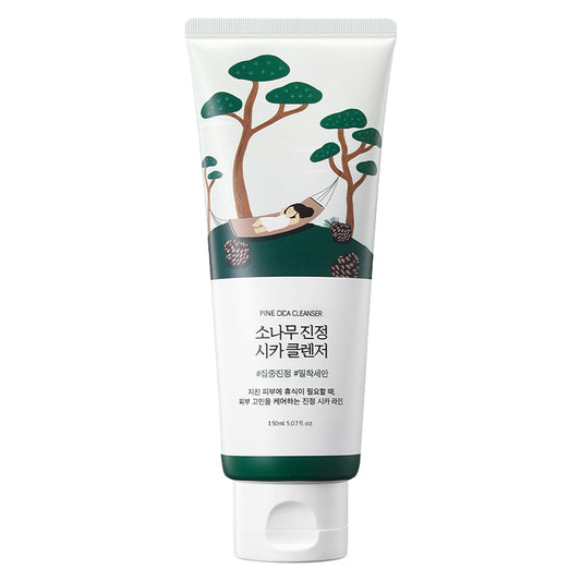 Round Lab Pine Calming Cica Cleanser – Nettoyant visage pin et centella 150 ml