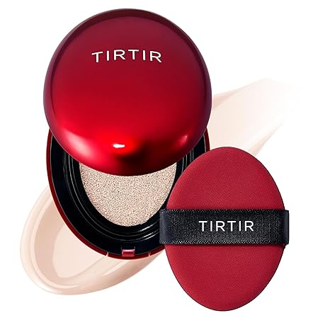 TIRTIR Mask Fit Red Cushion – Base de maquillaje 13C Fair 18 g