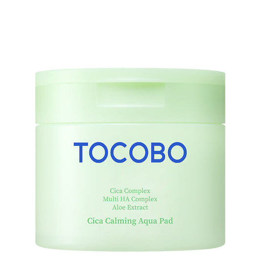 TOCOBO Cica Calming Aqua Pad – Disques toniques hydratants 60 disques
